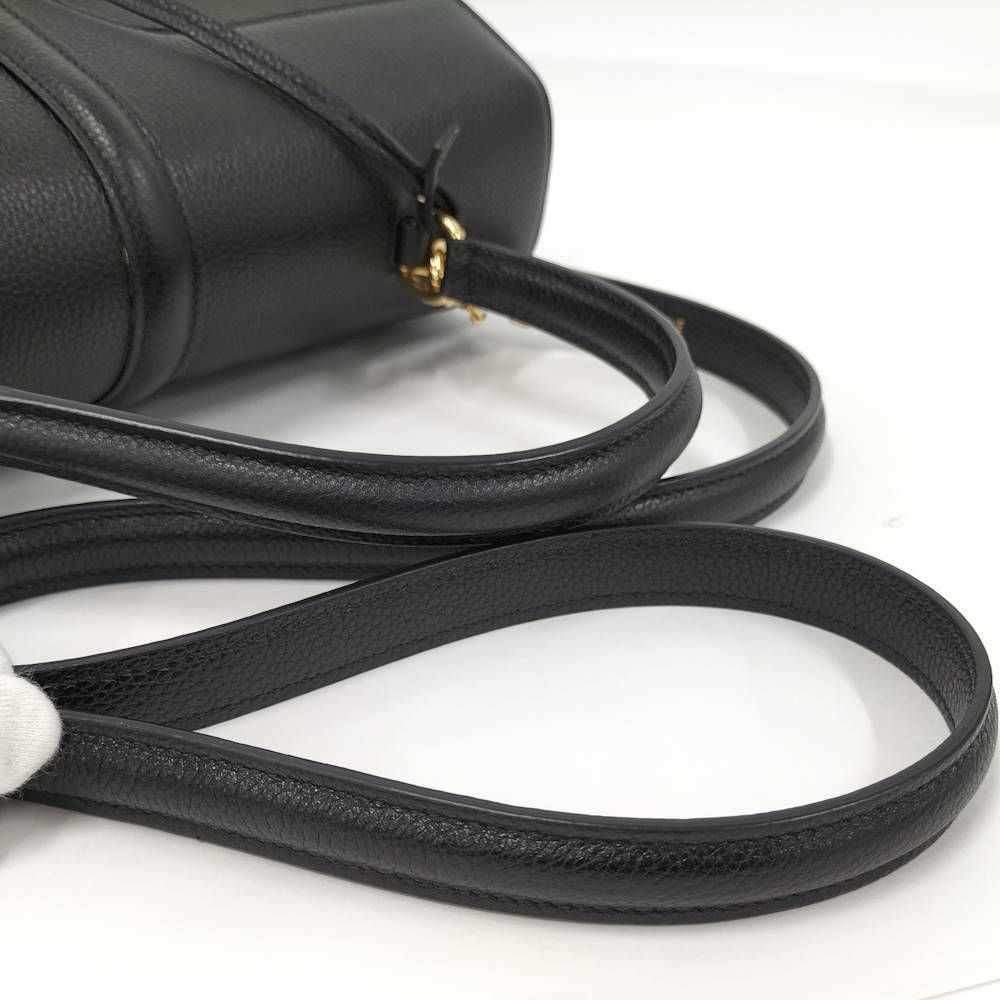 Celine Saize Medium 2-Way Bag Leather Black — view 4