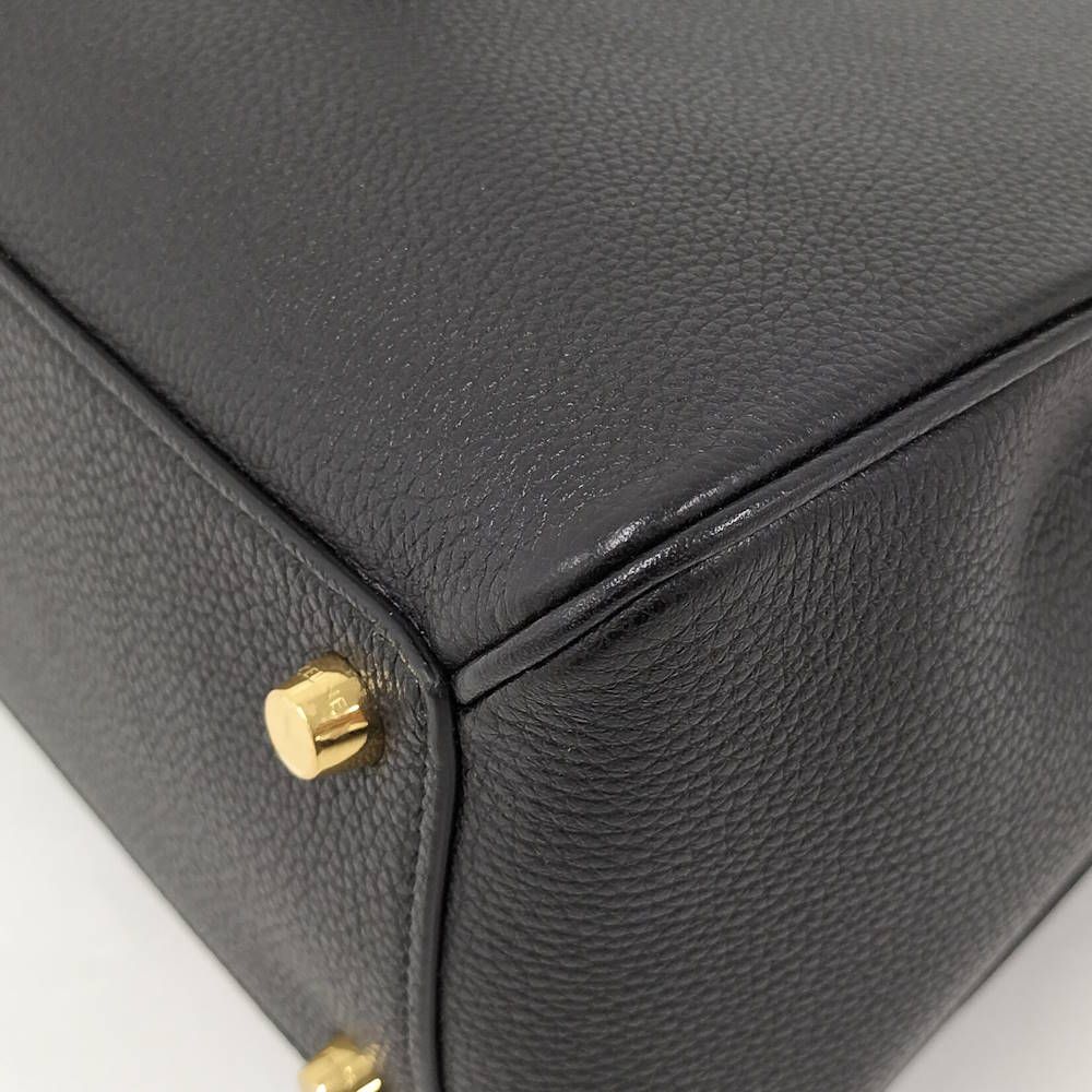 Celine Saize Medium 2-Way Bag Leather Black — view 3