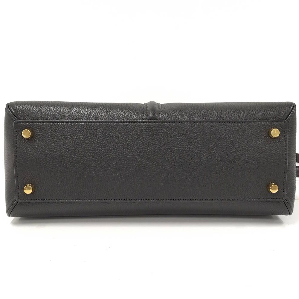 Celine Saize Medium 2-Way Bag Leather Black — view 7