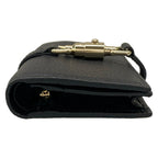 Gucci Bifold Wallet Jackie Black Silver Leather — view 8