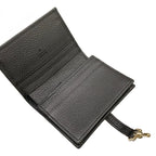 Gucci Bifold Wallet Jackie Black Silver Leather — view 3