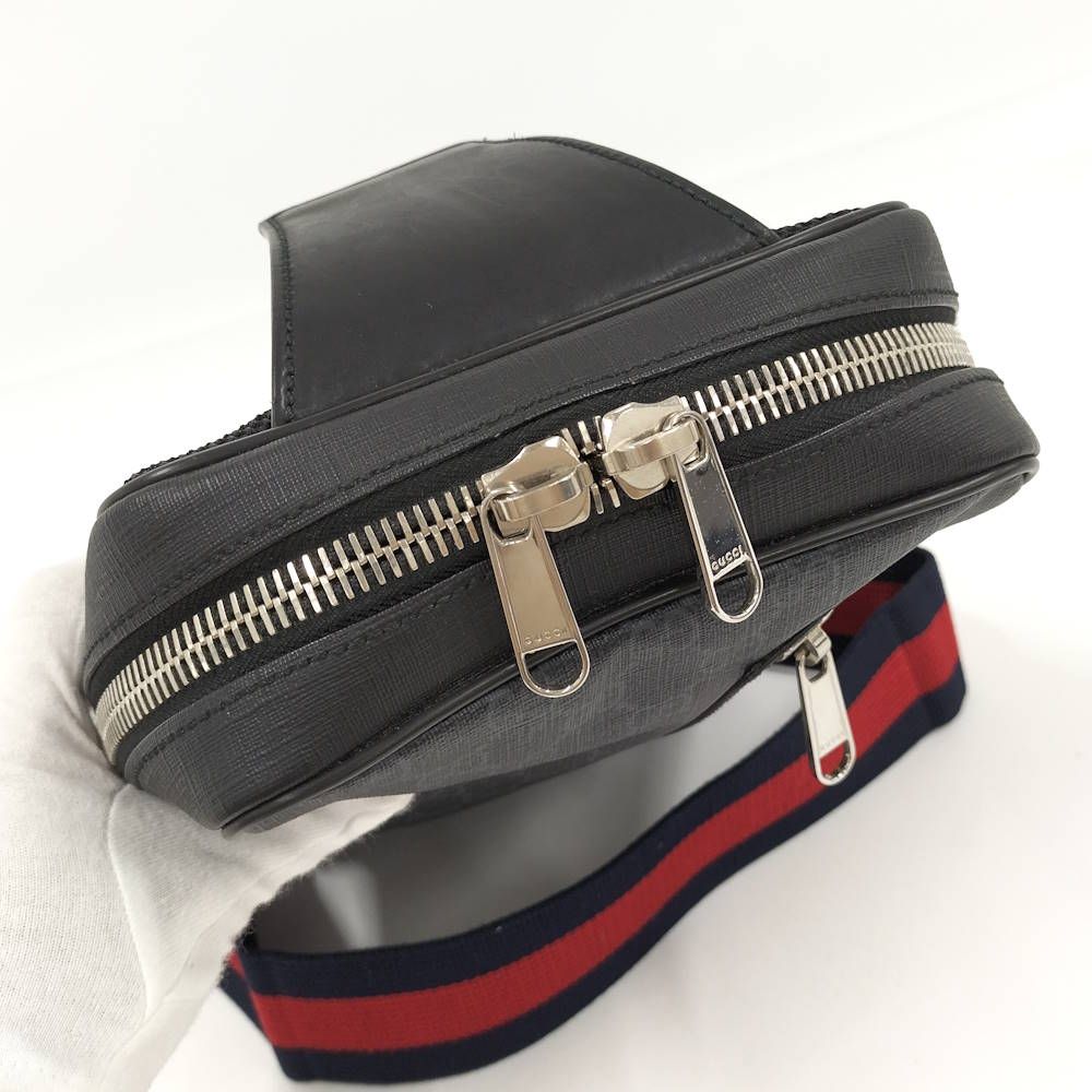 Gucci Belt Bag GG Supreme Coating Black — view 6