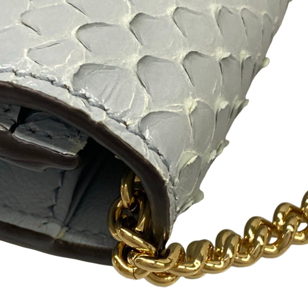 Gucci Wallet Jackie 1961 Light Blue Chain Shoulder Bag — view 8
