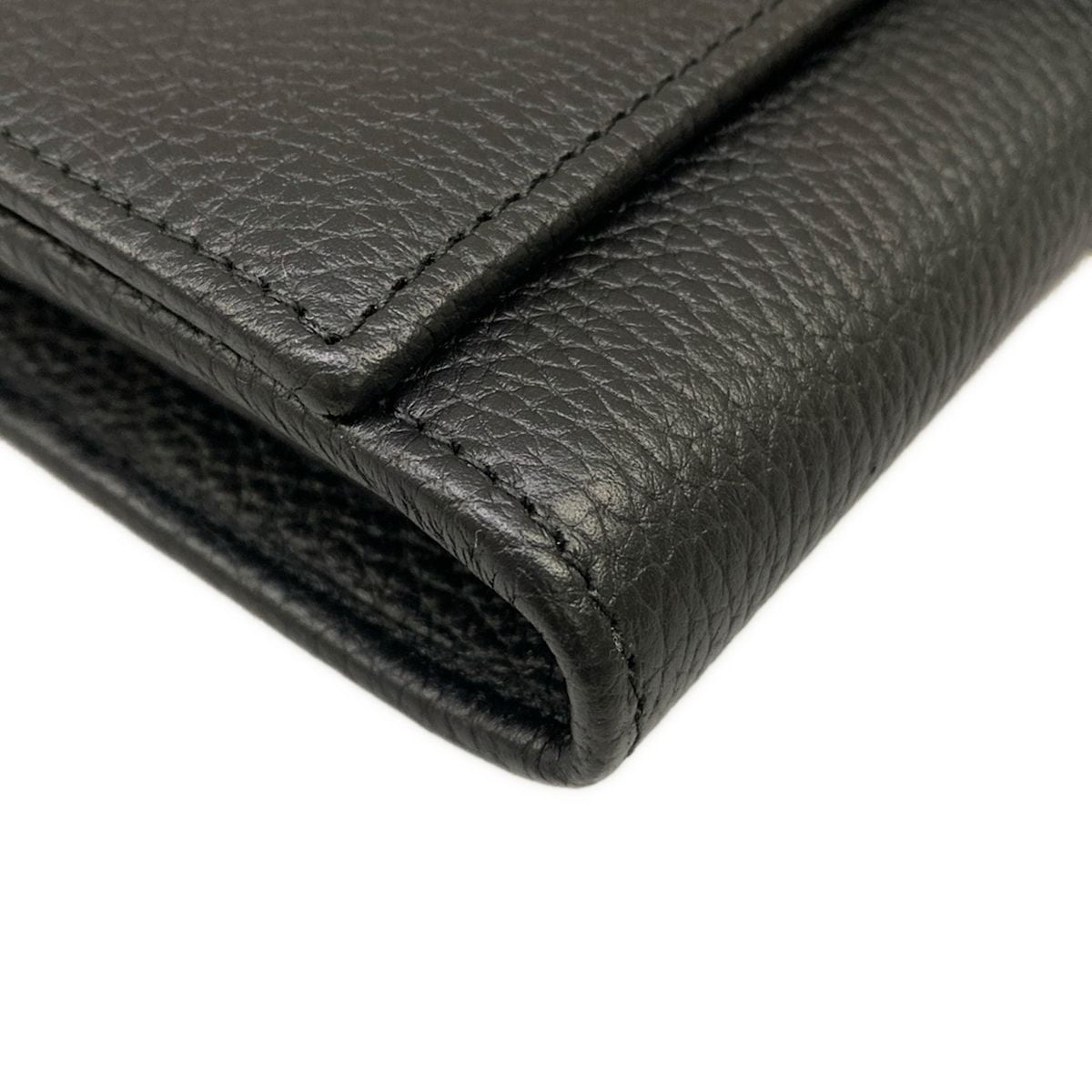 Gucci Wallet Jackie 1961 Black Chain Leather Shoulder Bag — view 7