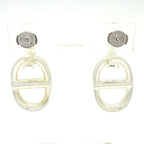 Hermes Earrings Chaine D'ancre Response GM Silver — view 3