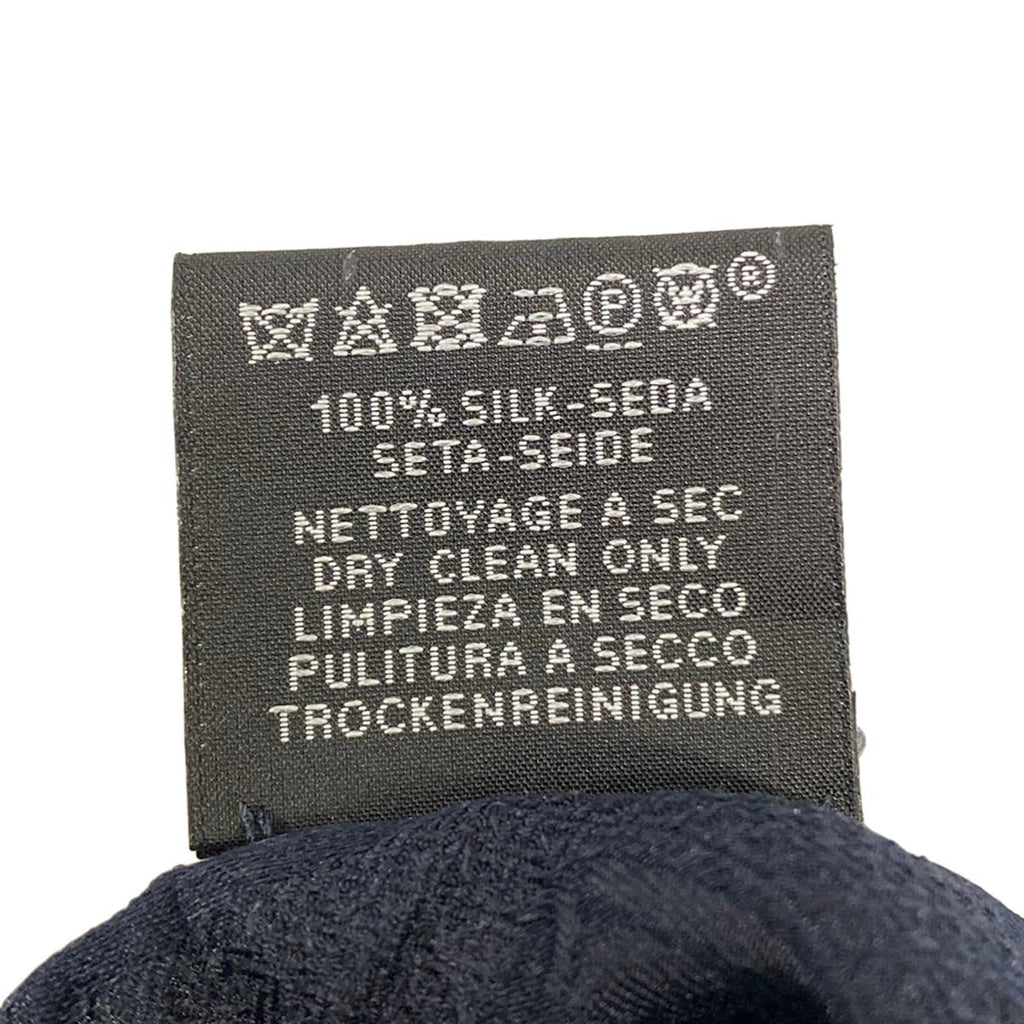 Hermes Shawl Coaching Ankle Marine Silk Scarf — view 3