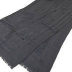 Hermes Shawl Coaching Ankle Marine Silk Scarf — view 4