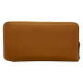 Hermes Wallet Azap Long Silk'in Gold Zip Around