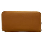 Hermes Wallet Azap Long Silk'in Gold Zip Around