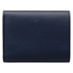 Loewe Trifold Wallet Dark Navy Silver Multi Rabbit Suna Fujita Collaboration — view 2