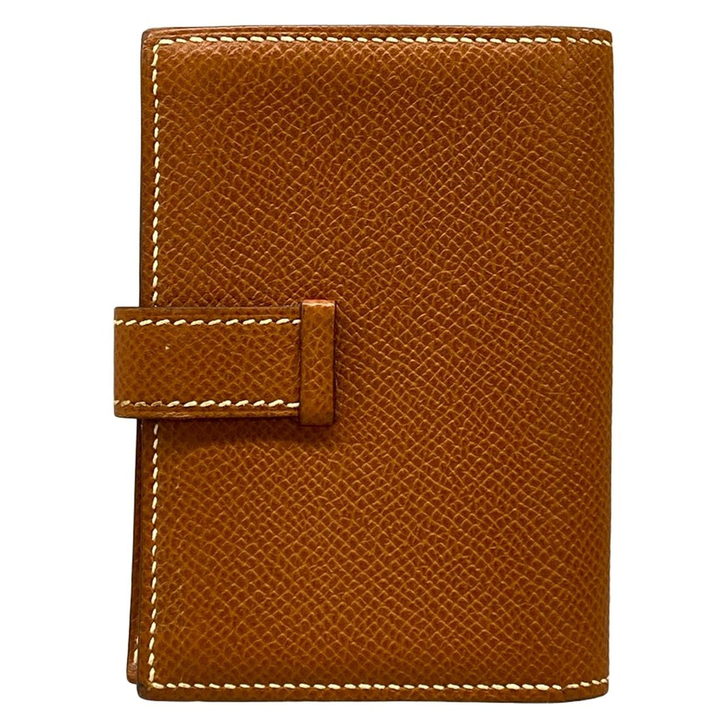 Hermes Business Card Case Bearn Cognac — view 2