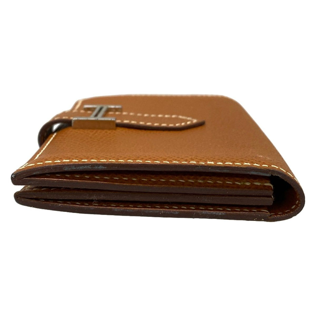 Hermes Business Card Case Bearn Cognac — view 8