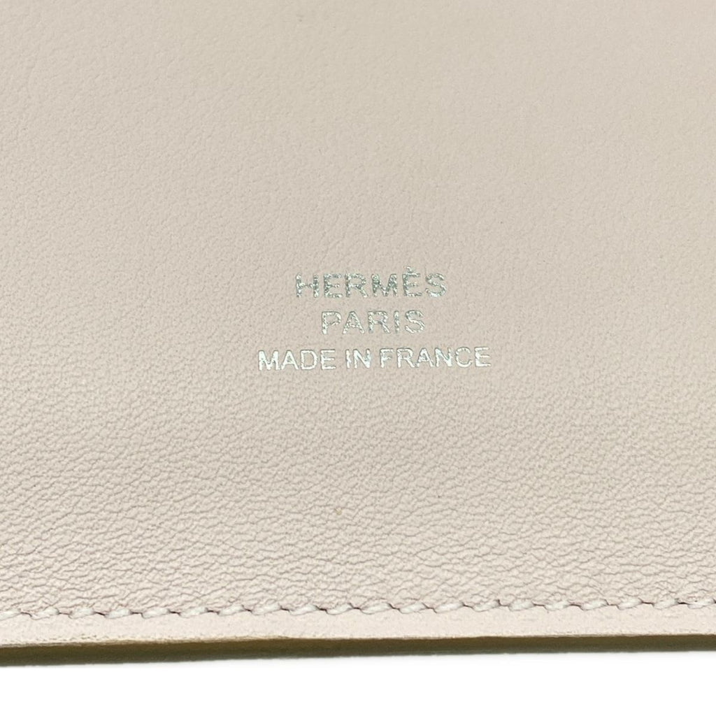 Hermes Case Carnet Secret Mauve Pale Note Cover Animapolis Shoulder Bag — view 4