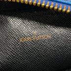 Louis Vuitton Shoulder Bag Epi Danube Toledo Blue Leather — view 8