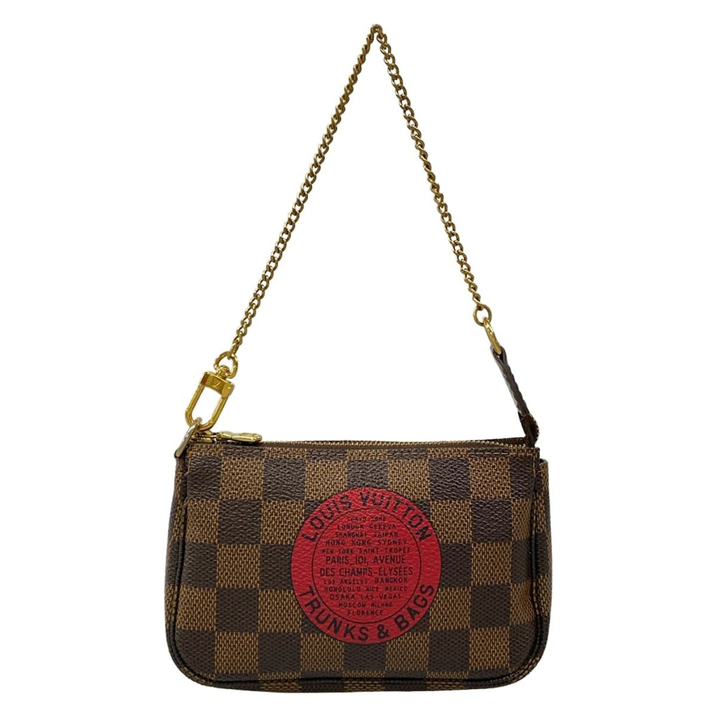 Louis Vuitton Handbag Damier Mini Pochette Accessoires Ebene