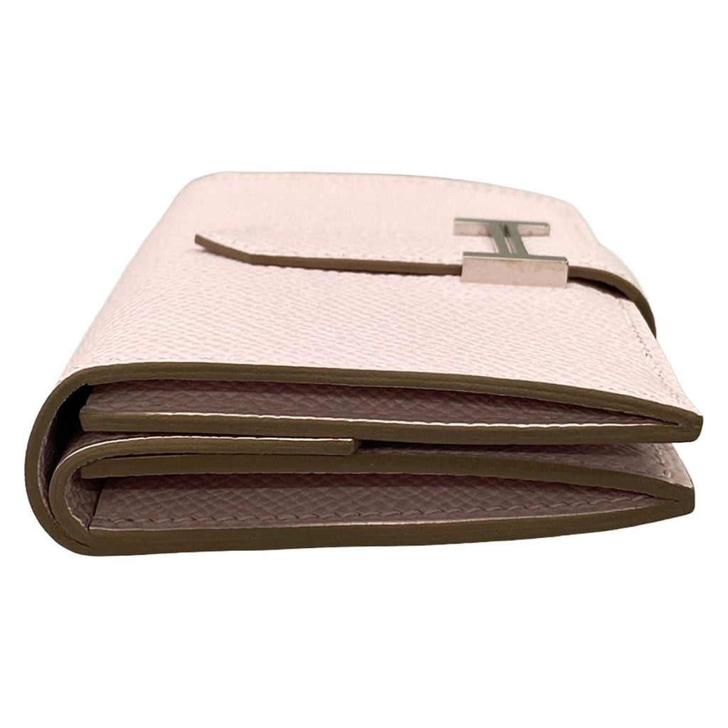 Hermes Coin Purse Bearn Mini Mauve Pale Silver — view 8