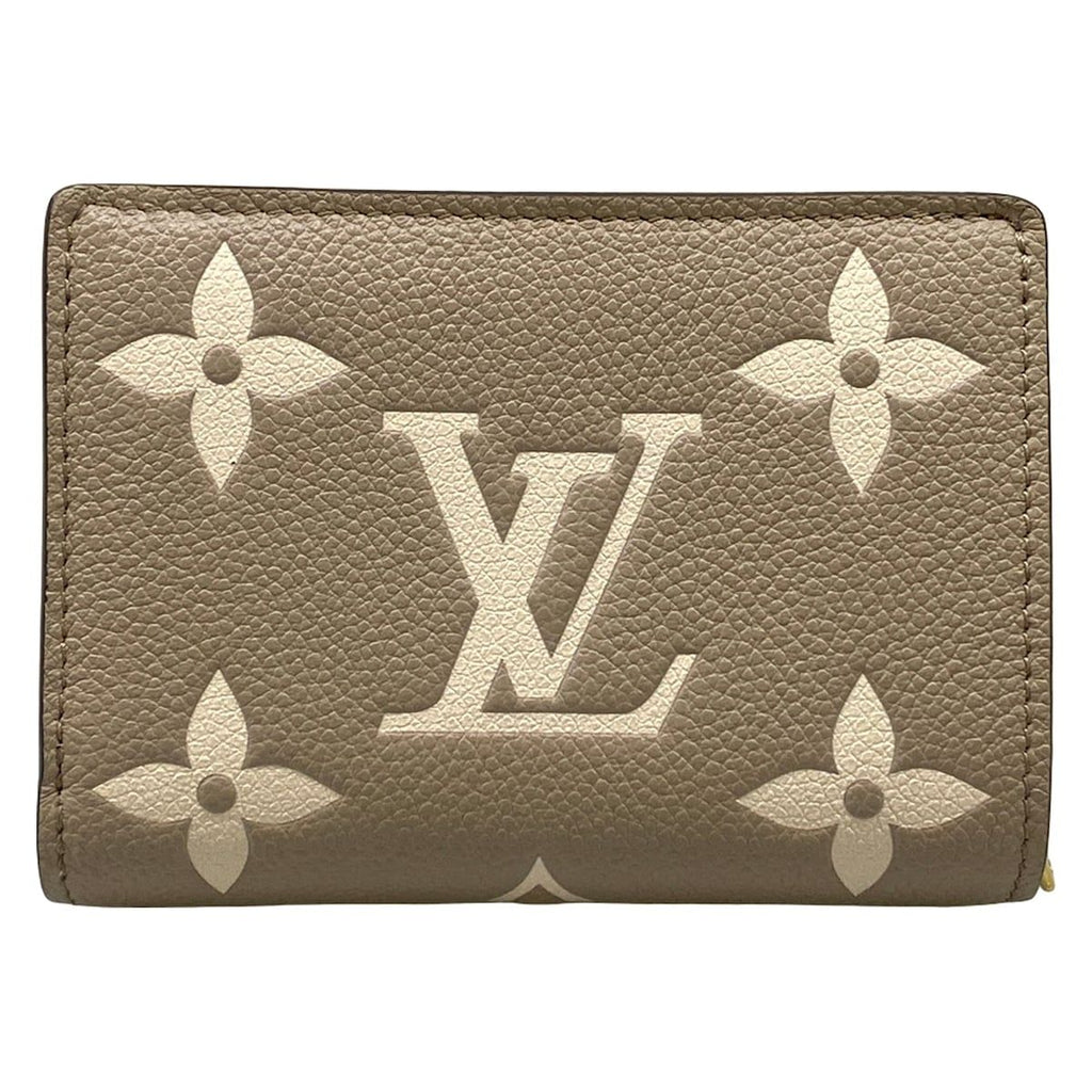 Louis Vuitton Bifold Wallet Bicolor Monogram Empreinte Portefeuille Clair