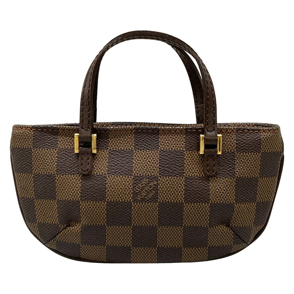 Louis Vuitton Pouch Damier Ebene Manosque GM Attached — view 2