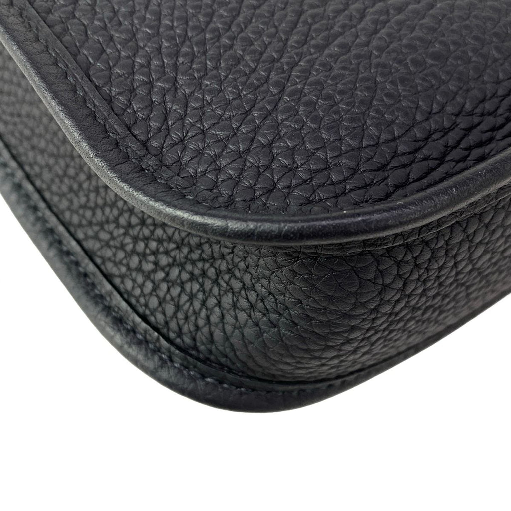 Hermes Shoulder Bag Evelyne TPM Amazon Canvas Silver — view 8