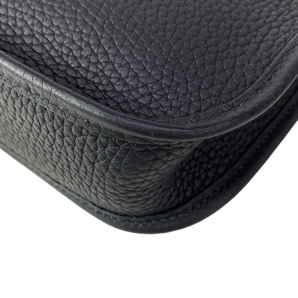 Hermes Shoulder Bag Evelyne TPM Amazon Canvas Silver — view 7