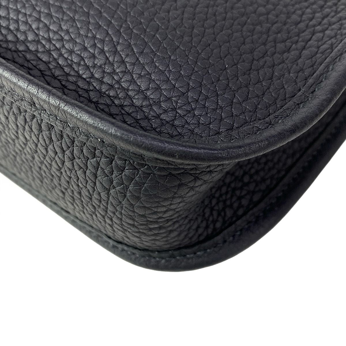 Hermes Shoulder Bag Evelyne TPM Amazon Canvas Silver — view 7