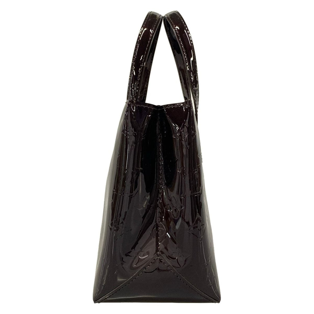 Louis Vuitton Handbag Monogram Vernis Wilshire PM Amarante Leather — view 4