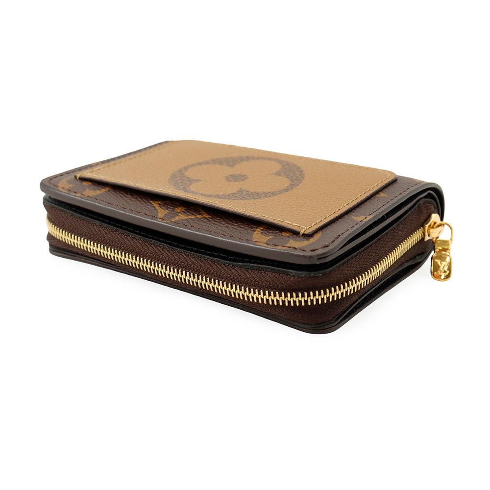 Louis Vuitton Bifold Wallet Monogram Reverse Portefeuille Black — view 2