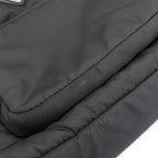 Prada Re-Nylon Triangle Logo 2-Way Shoulder Bag Black — view 7