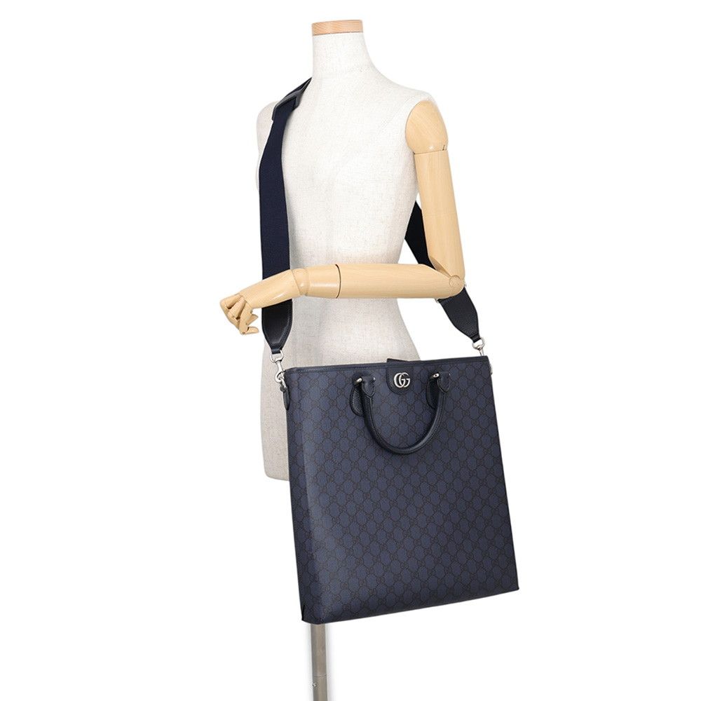Gucci Tote GG Supreme Medium Leather 2-Way Shoulder Bag — view 5
