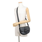 Dior Shoulder Bag Gallop Mini Oblique Patent Leather Black — view 4