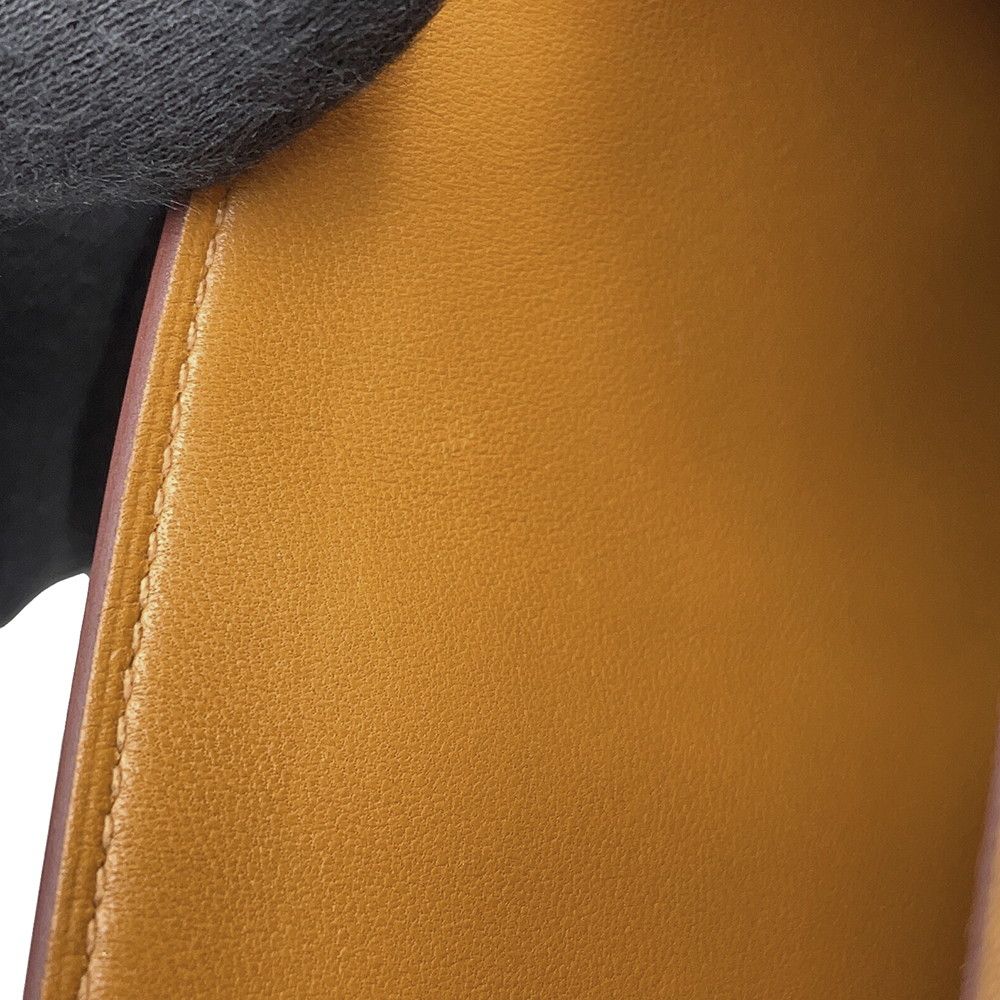 Hermes Wallet Constance to Go Long Sesame Lacquer Epsom — view 8