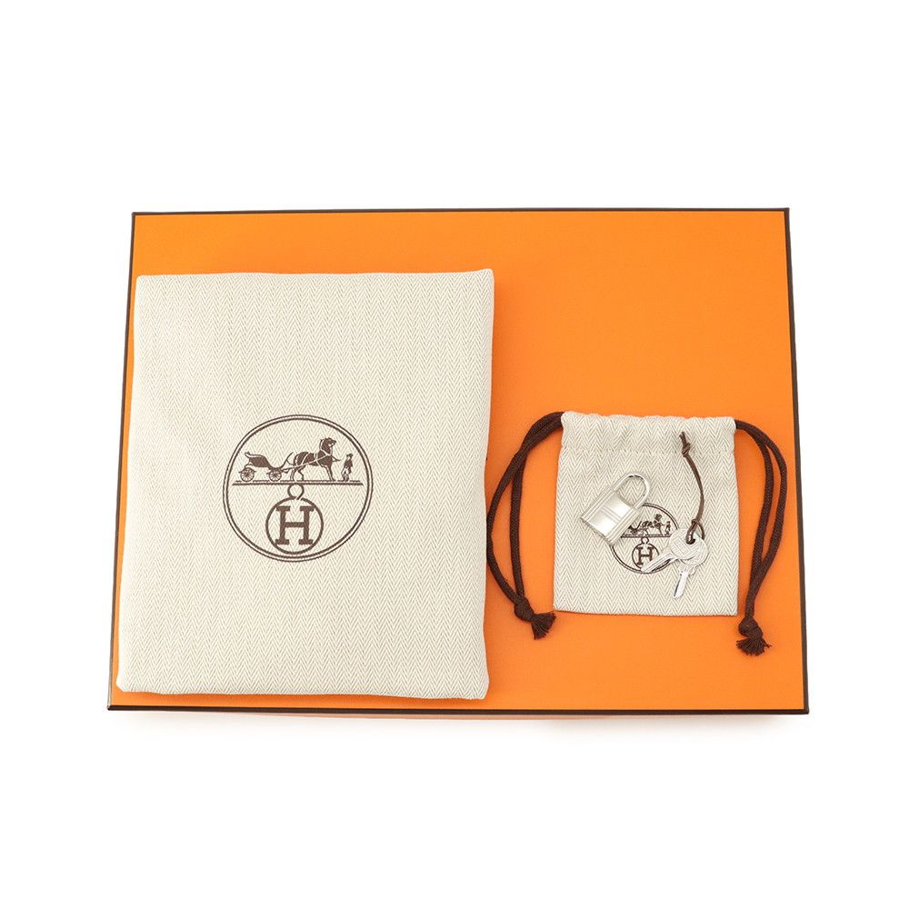 Hermes Handbag Picotin Lock PM Vert Vertigo Silver Taurillon Clemence — view 7