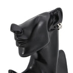 Hermes Ear Cuff Pop H White Silver Earrings — view 4