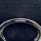 Hermes Ear Cuff Pop H White Silver Earrings — view 5