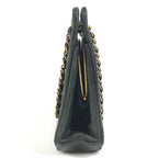 Chanel Shoulder Bag CC Logo Vintage Leather Black — view 3