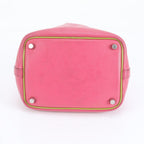 Hermes Picotin PM Leather Handbag Tote Pink — view 5
