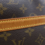 Louis Vuitton Monogram Reporter PM Shoulder Bag Brown Leather — view 7