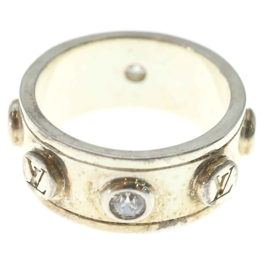 Louis Vuitton Ring LV Studs LV Logo Silver — view 5