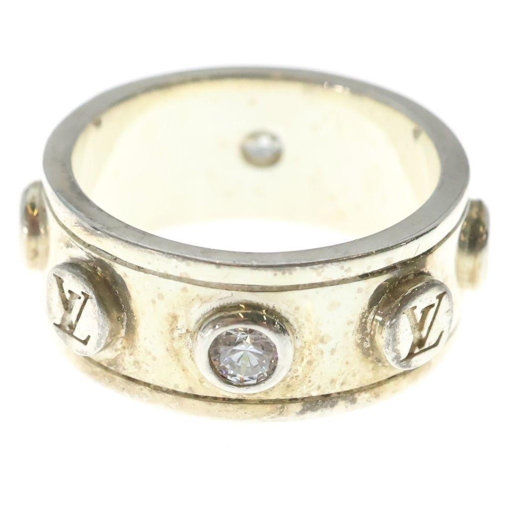 Louis Vuitton Ring LV Studs LV Logo Silver — view 3