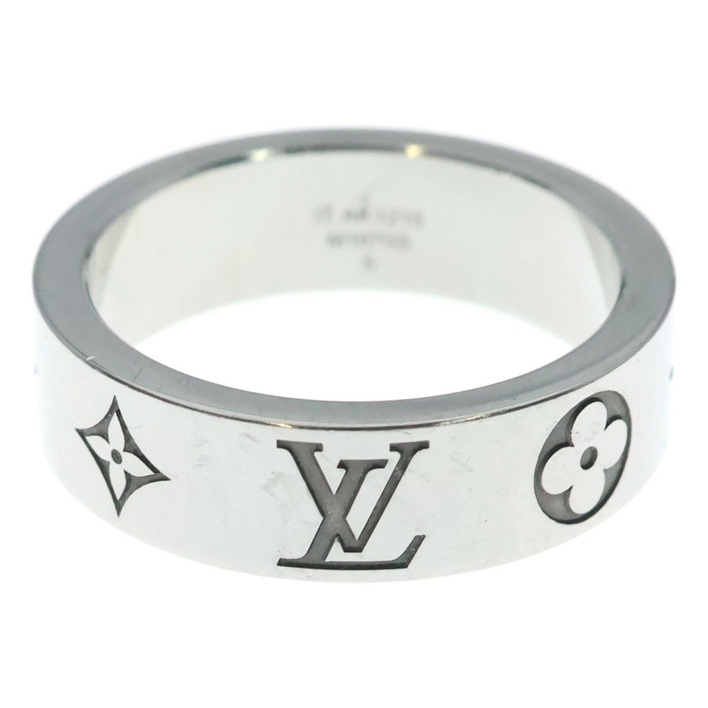 Louis Vuitton Ring LV Mosaic Monogram Silver