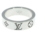 Louis Vuitton Ring LV Mosaic Monogram Silver