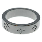 Louis Vuitton Ring LV Mosaic Thin Monogram Silver — view 3