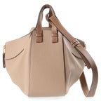 Loewe Hammock Small Leather Gold 2-Way Shoulder Bag Beige — view 2