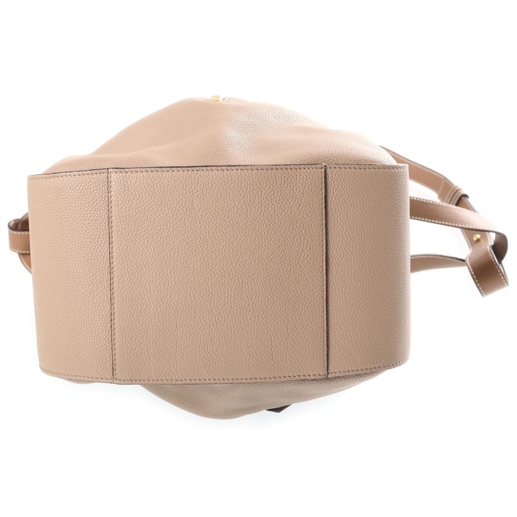 Loewe Hammock Small Leather Gold 2-Way Shoulder Bag Beige — view 4
