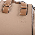 Loewe Hammock Small Leather Gold 2-Way Shoulder Bag Beige — view 6