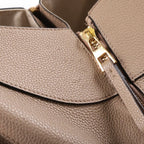 Loewe Hammock Small Leather Gold 2-Way Shoulder Bag Beige — view 7