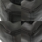Celine Boogie Bag Calf Hair Leather Black Handbag — view 4