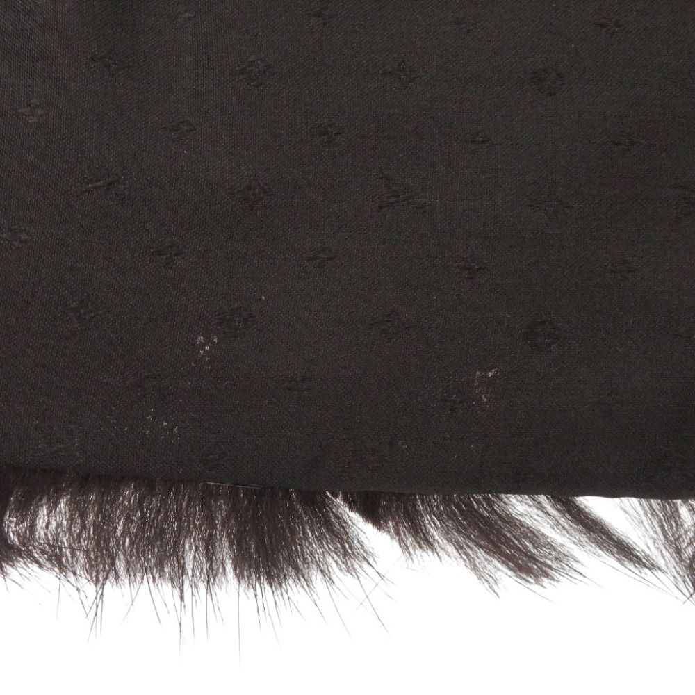 Louis Vuitton Echarpe Vison LV Intarsia Mink Multicolor Scarf — view 7
