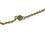 Dior Necklace Clair D Lune Gold Clear Ivory — view 6