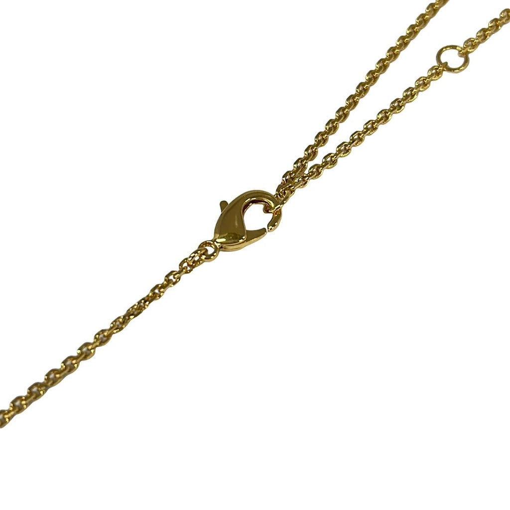 Dior Necklace Clair D Lune Gold Clear Ivory — view 4
